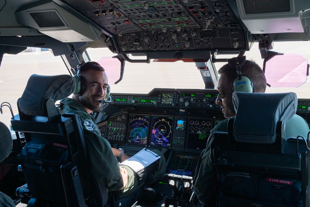 Spanish Air Force stops over at MacDill enroute to Green Flag