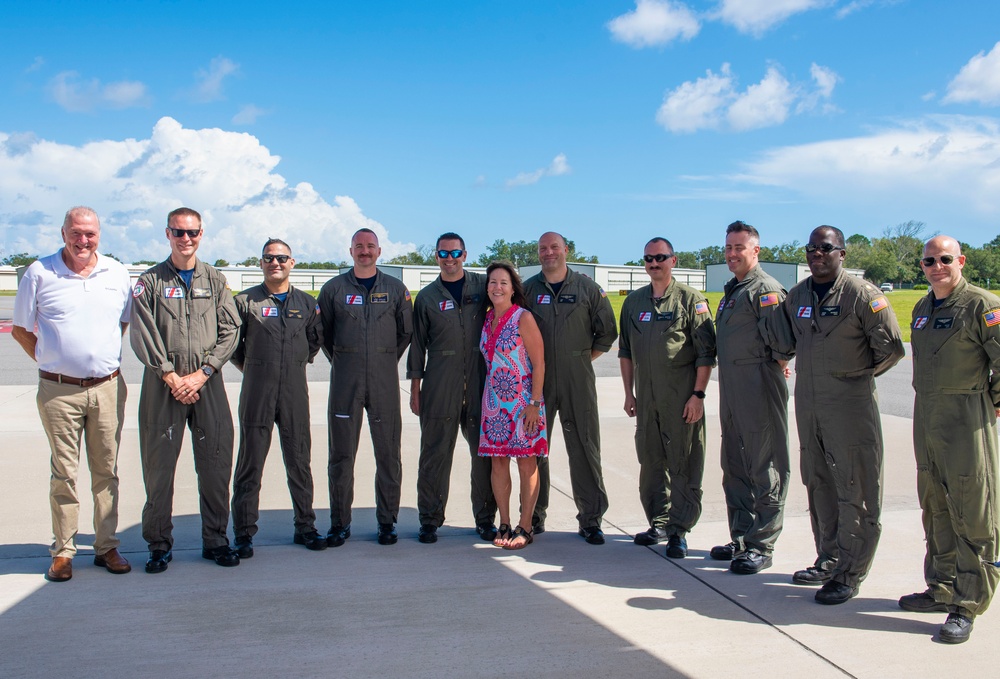 Coast Guard, partner agencies reunite with survivor in St. Augustine