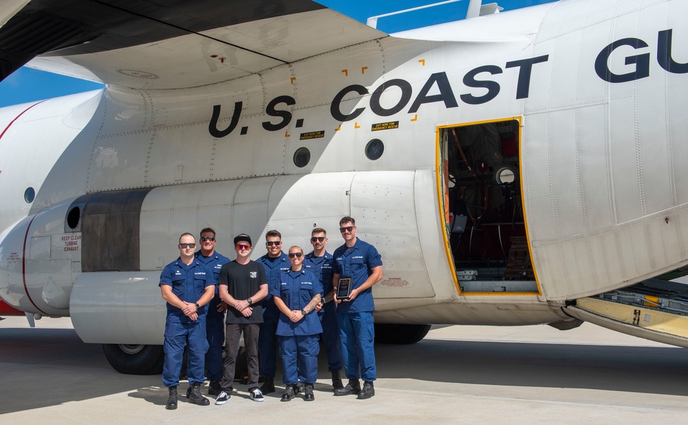 Coast Guard, partner agencies reunite with survivor in St. Augustine