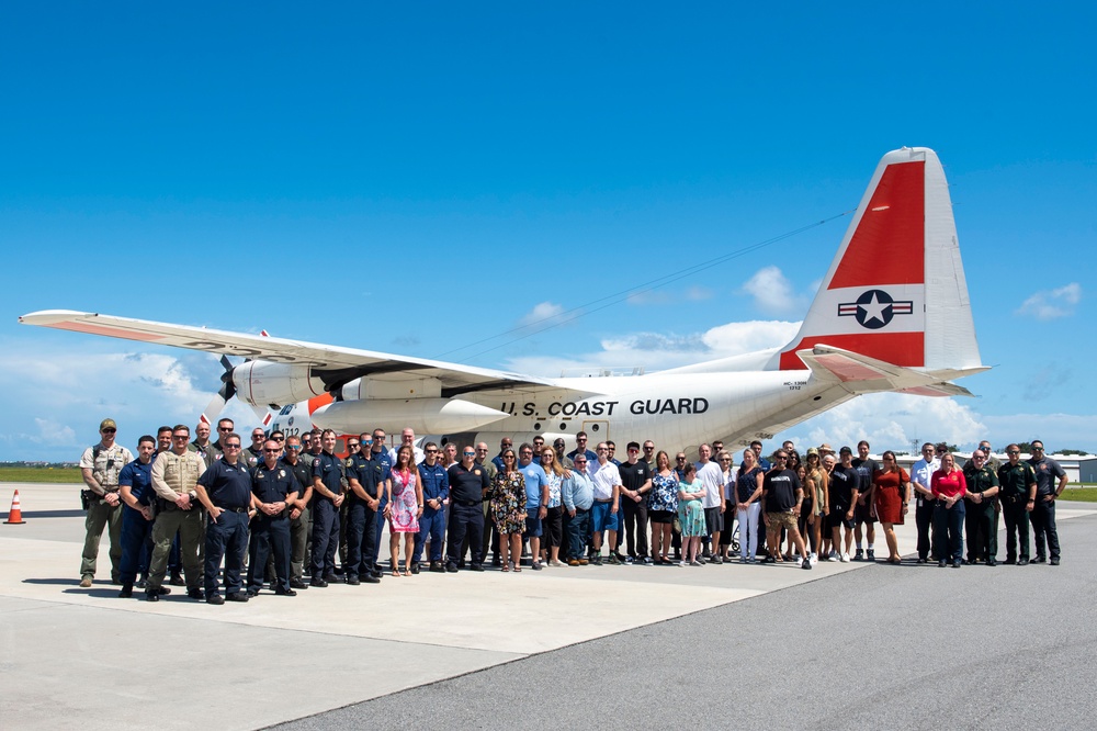 Coast Guard, partner agencies reunite with survivor in St. Augustine