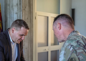 Community meetings build rapport with local leaders