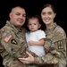 New York National Guard Soldiers baptize daughter at Camp Smith