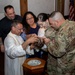 New York National Guard Soldiers baptize daughter at Camp Smith