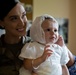 New York National Guard Soldiers baptize daughter at Camp Smith