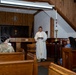 New York National Guard Soldiers baptize daughter at Camp Smith