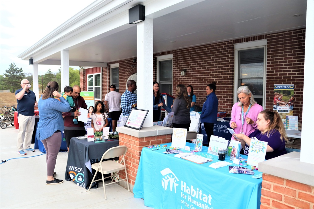 Military, family members enjoy a meal, fun during Military Appreciation Night event at Fort McCoy’s South Post