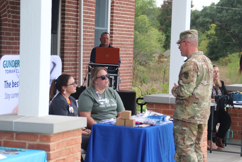 Military, family members enjoy a meal, fun during Military Appreciation Night event at Fort McCoy’s South Post