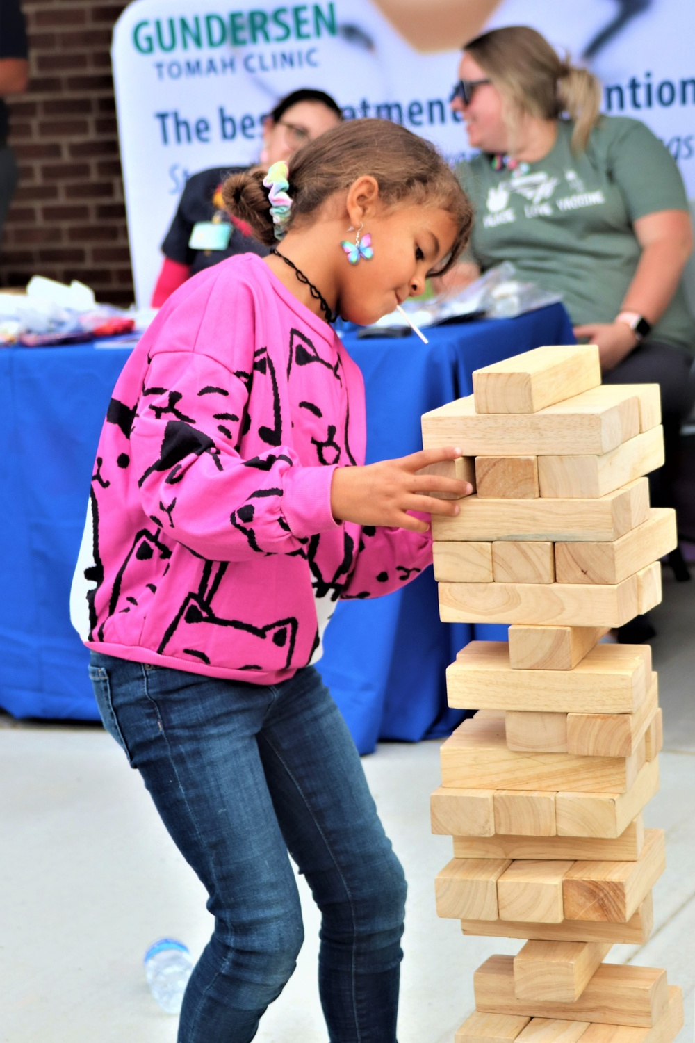 Military, family members enjoy a meal, fun during Military Appreciation Night event at Fort McCoy’s South Post