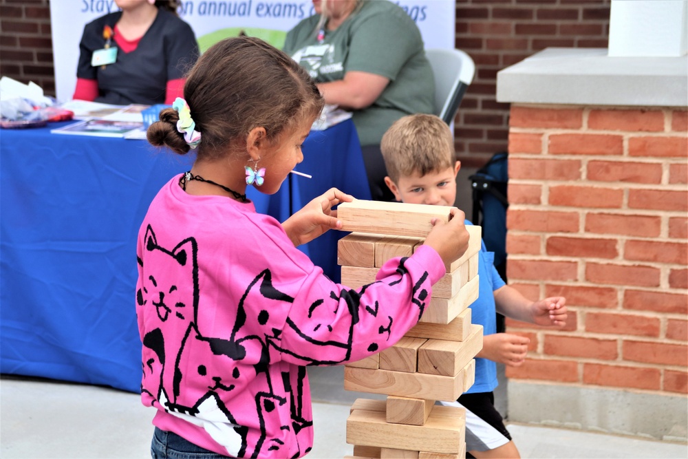 Military, family members enjoy a meal, fun during Military Appreciation Night event at Fort McCoy’s South Post