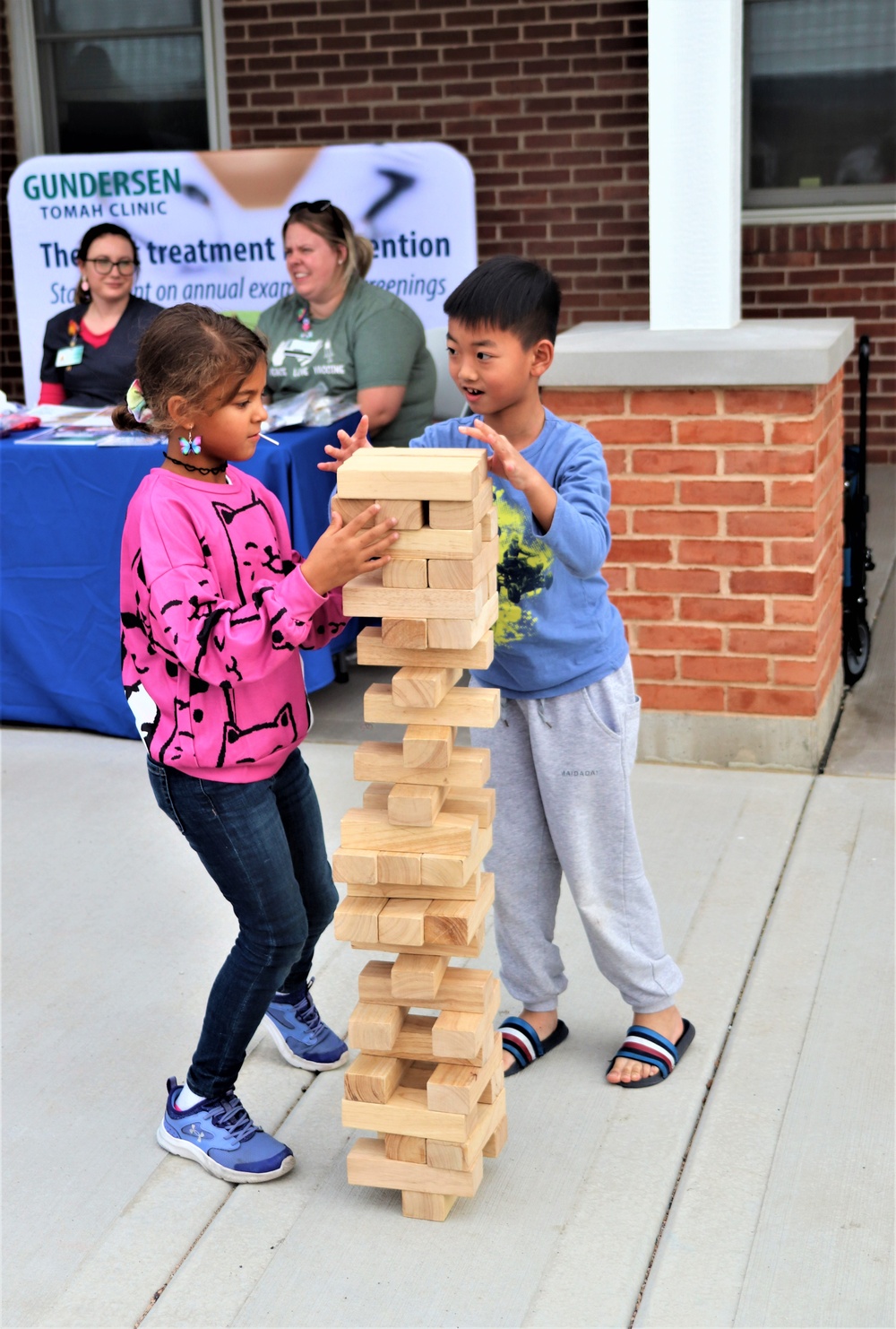 Military, family members enjoy a meal, fun during Military Appreciation Night event at Fort McCoy’s South Post