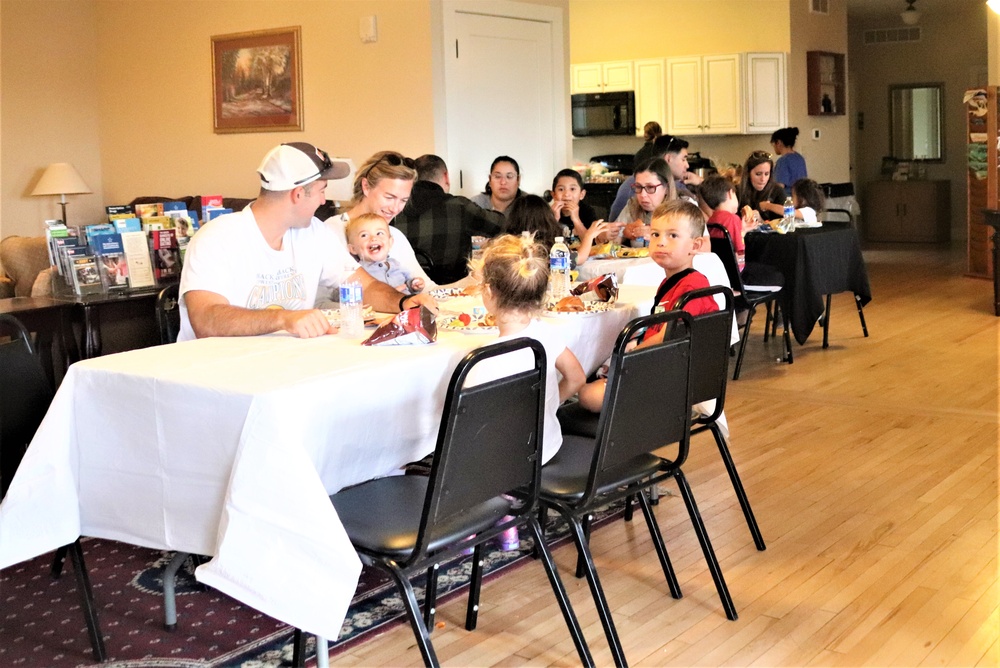 Military, family members enjoy a meal, fun during Military Appreciation Night event at Fort McCoy’s South Post