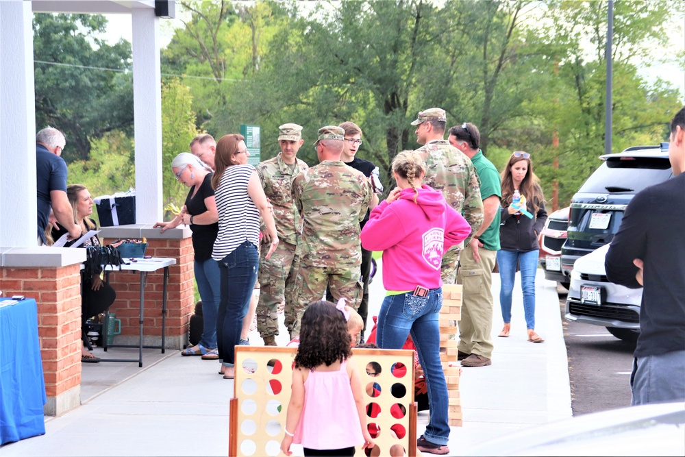 Military, family members enjoy a meal, fun during Military Appreciation Night event at Fort McCoy’s South Post