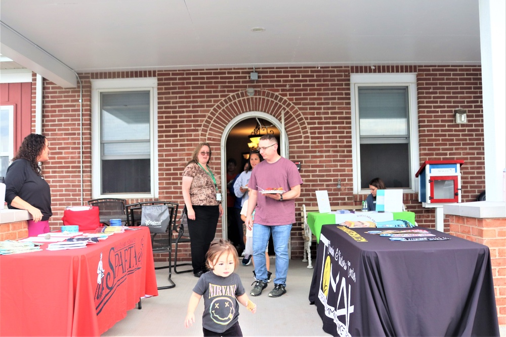 Military, family members enjoy a meal, fun during Military Appreciation Night event at Fort McCoy’s South Post