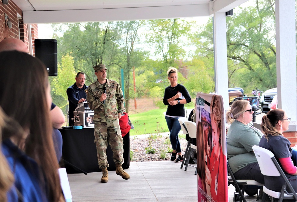 Military, family members enjoy a meal, fun during Military Appreciation Night event at Fort McCoy’s South Post