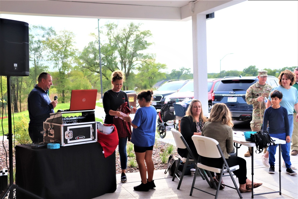 Military, family members enjoy a meal, fun during Military Appreciation Night event at Fort McCoy’s South Post