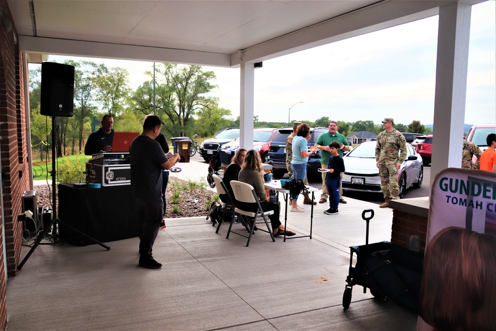 Military, family members enjoy a meal, fun during Military Appreciation Night event at Fort McCoy’s South Post