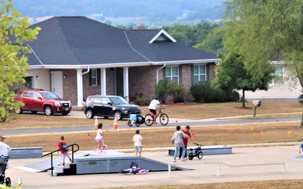 Military, family members enjoy a meal, fun during Military Appreciation Night event at Fort McCoy’s South Post