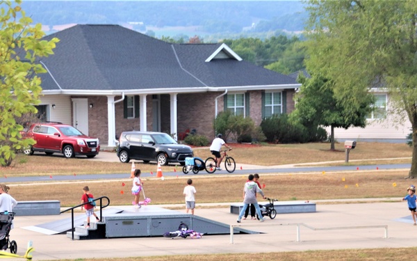 Military, family members enjoy a meal, fun during Military Appreciation Night event at Fort McCoy’s South Post