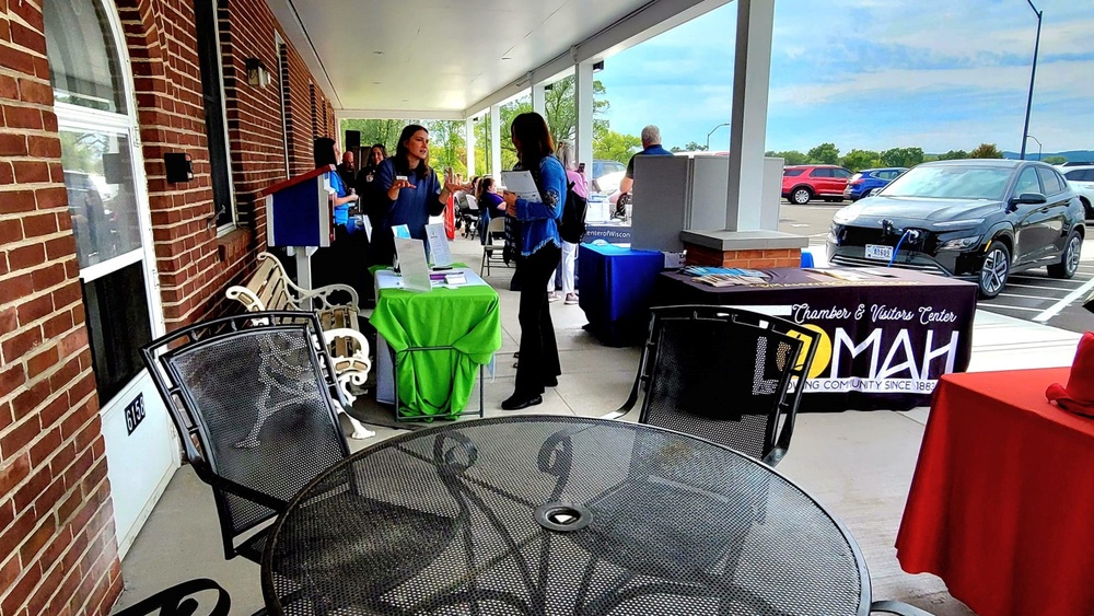 Military, family members enjoy a meal, fun during Military Appreciation Night event at Fort McCoy’s South Post