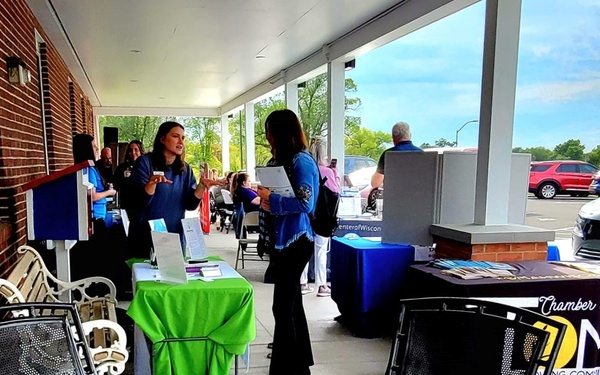 Military, family members enjoy a meal, fun during Military Appreciation Night event at Fort McCoy’s South Post