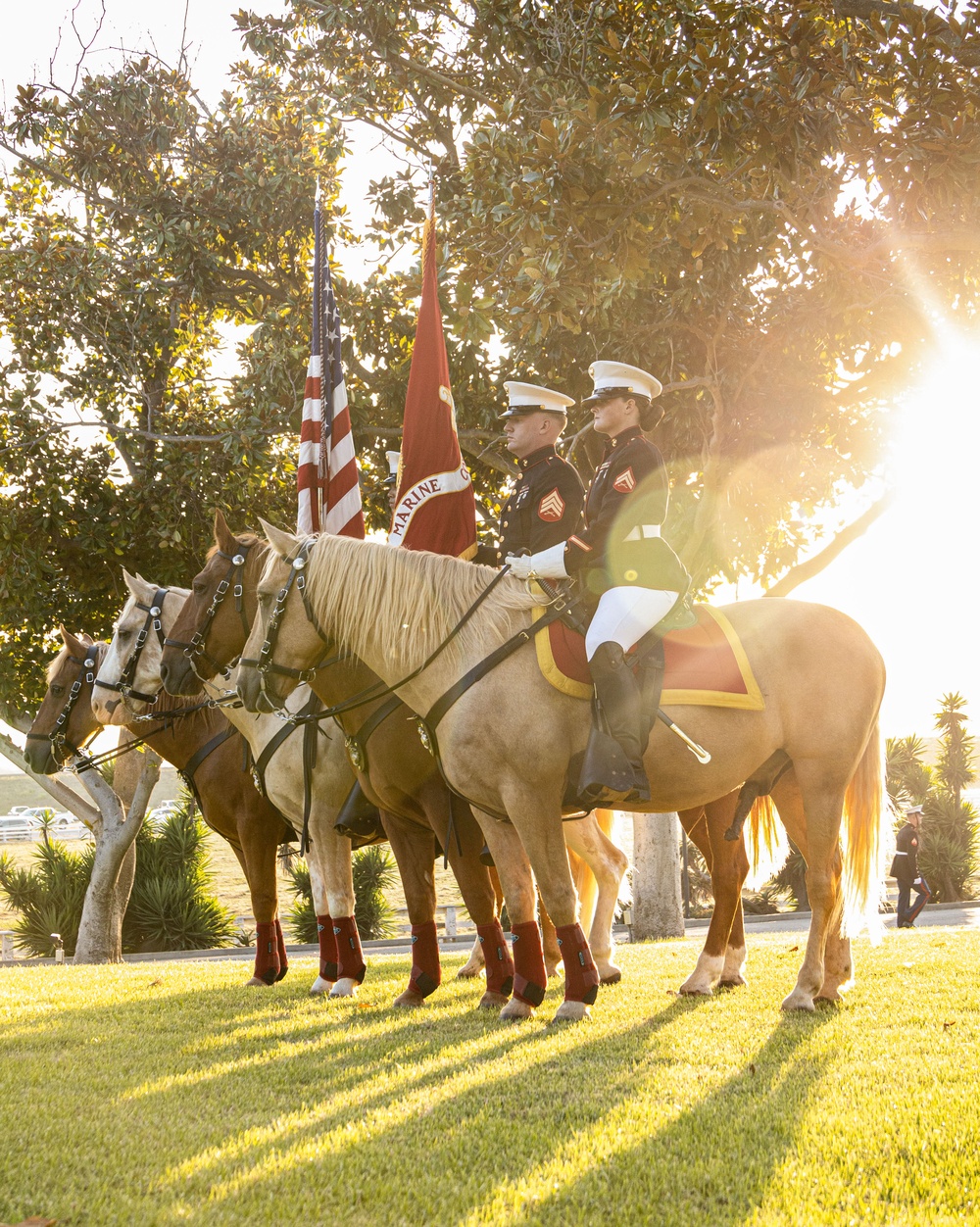 Camp Pendleton hosts 81st annual Evening Colors Ceremony