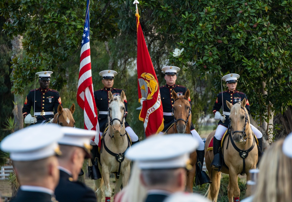 Camp Pendleton hosts 81st annual Evening Colors Ceremony