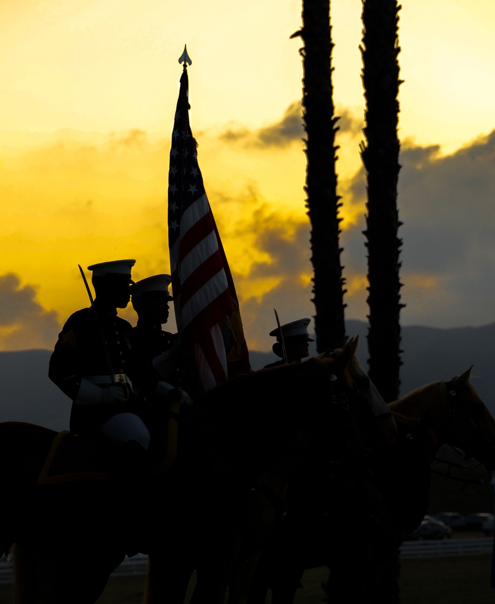 Camp Pendleton hosts 81st annual Evening Colors Ceremony