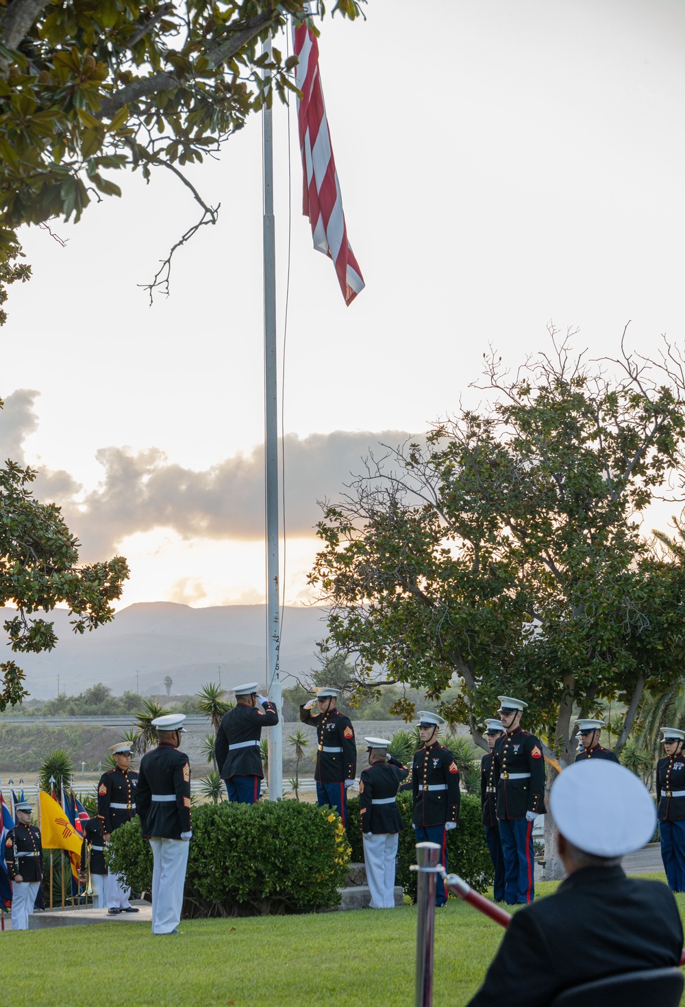 Camp Pendleton hosts 81st annual Evening Colors Ceremony