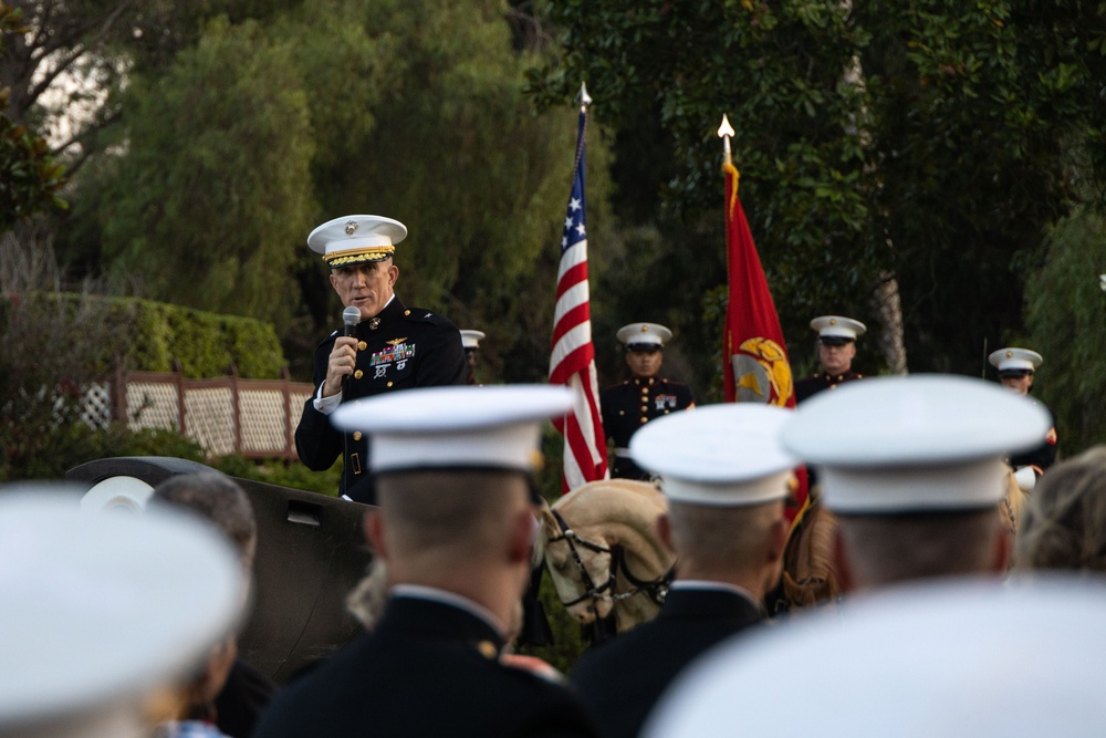 Camp Pendleton hosts 81st annual Evening Colors Ceremony