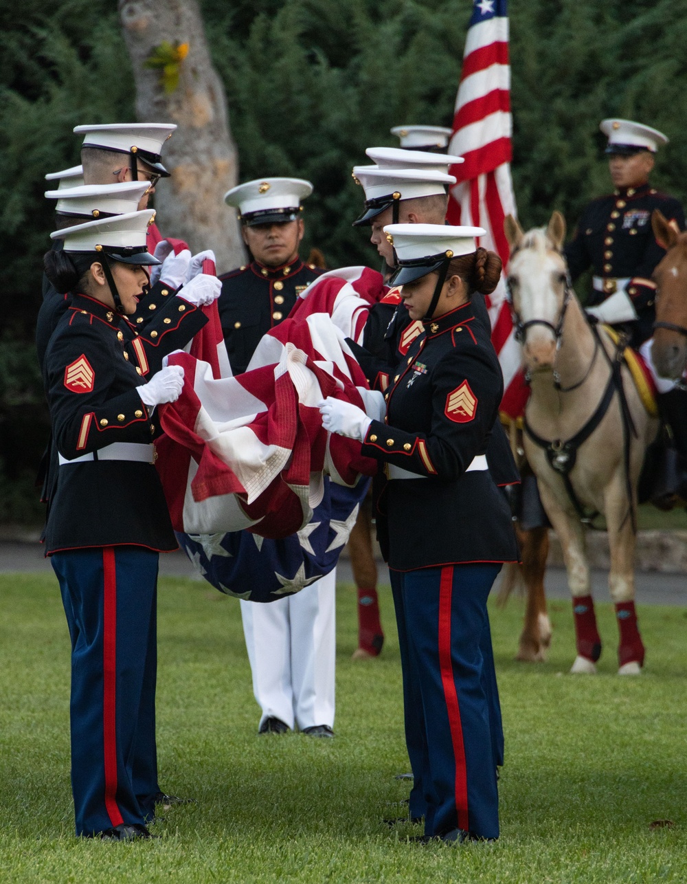 Camp Pendleton hosts 81st annual Evening Colors Ceremony