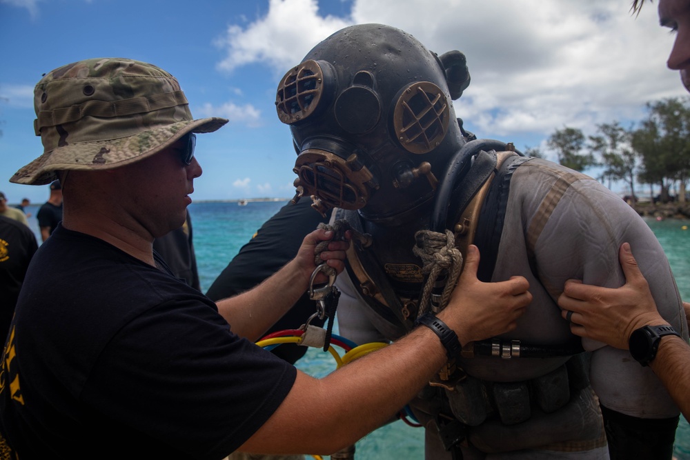 MURENG 23: U.S. Military and Allied Nations Participates in Mark V Dive