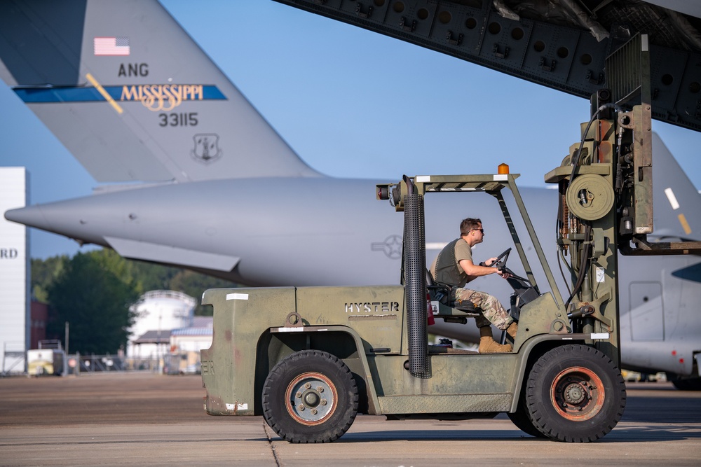 Iron Sharpens Iron: 172nd Airlift Wing Conducts Operation Iron Magnolia