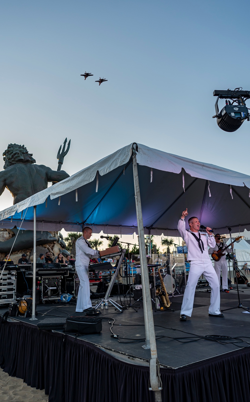 U.S. Fleet Forces Band Concert at NAS Oceana Air Show Beach Blast 2023