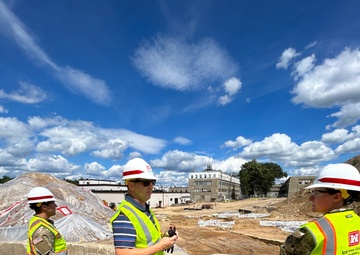 ROTC Cadet spends internship at New England District