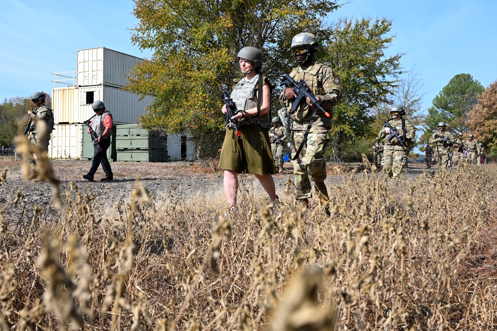 AMC Civic Leaders, command team visit Herk Nation