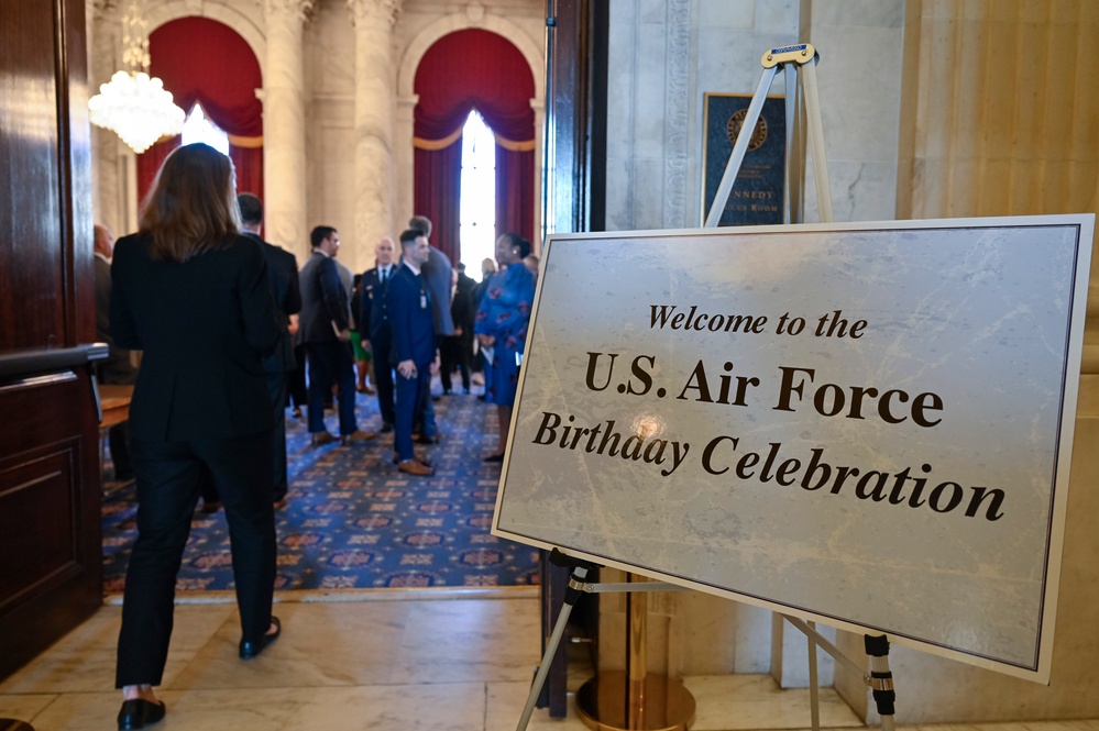 Air Force 76th birthday celebration at U.S. Capitol