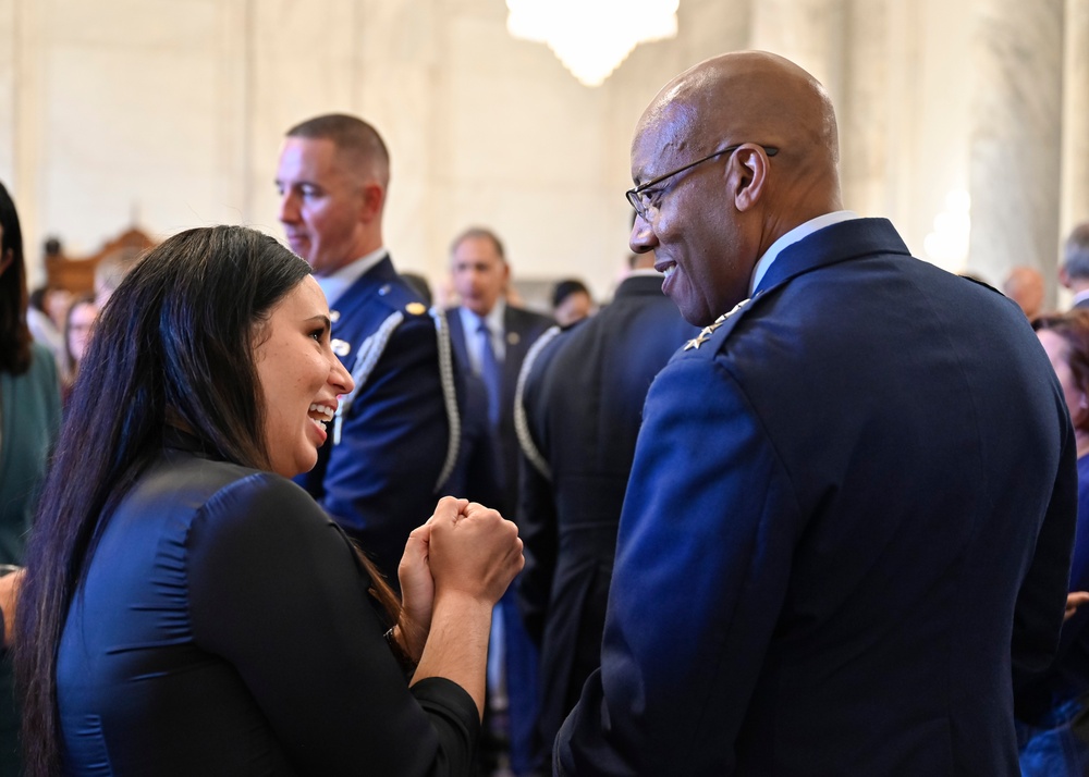 Air Force 76th birthday celebration at U.S. Capitol