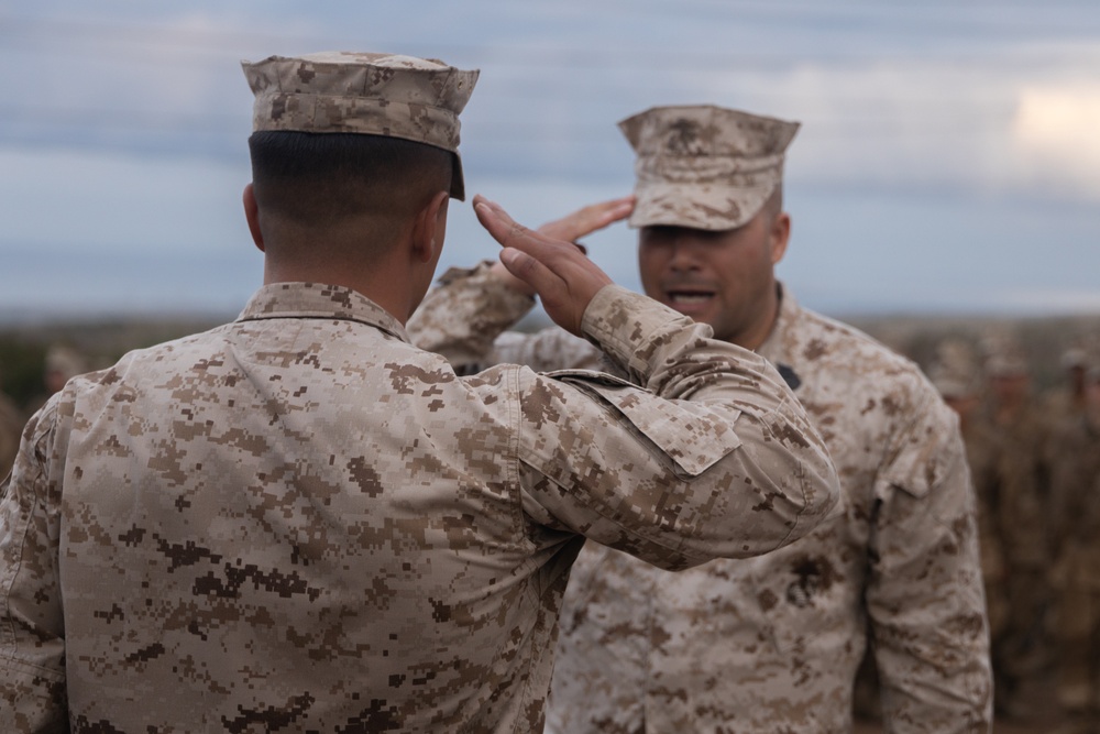 Bravo Company Reaper and EGA Ceremony