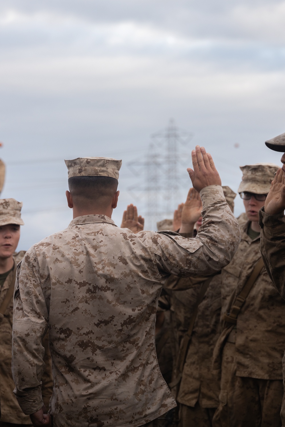 Bravo Company Reaper and EGA Ceremony