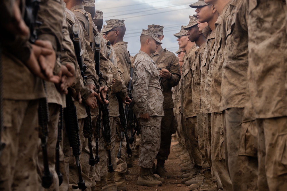 Bravo Company Reaper and EGA Ceremony