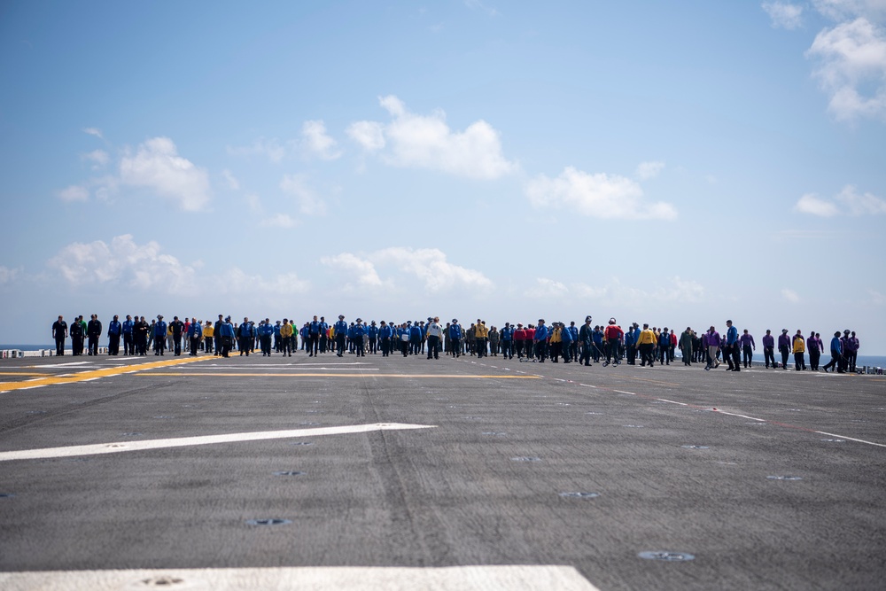 Flight Operations Onboard USS Boxer (LHD 4)