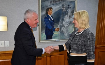 CSAF Brown meets U.S. Ambassador to Ukraine Brink