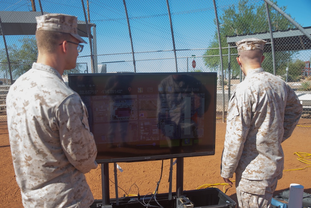 Spectrum warfare Marines test capabilities during WTI 1-24