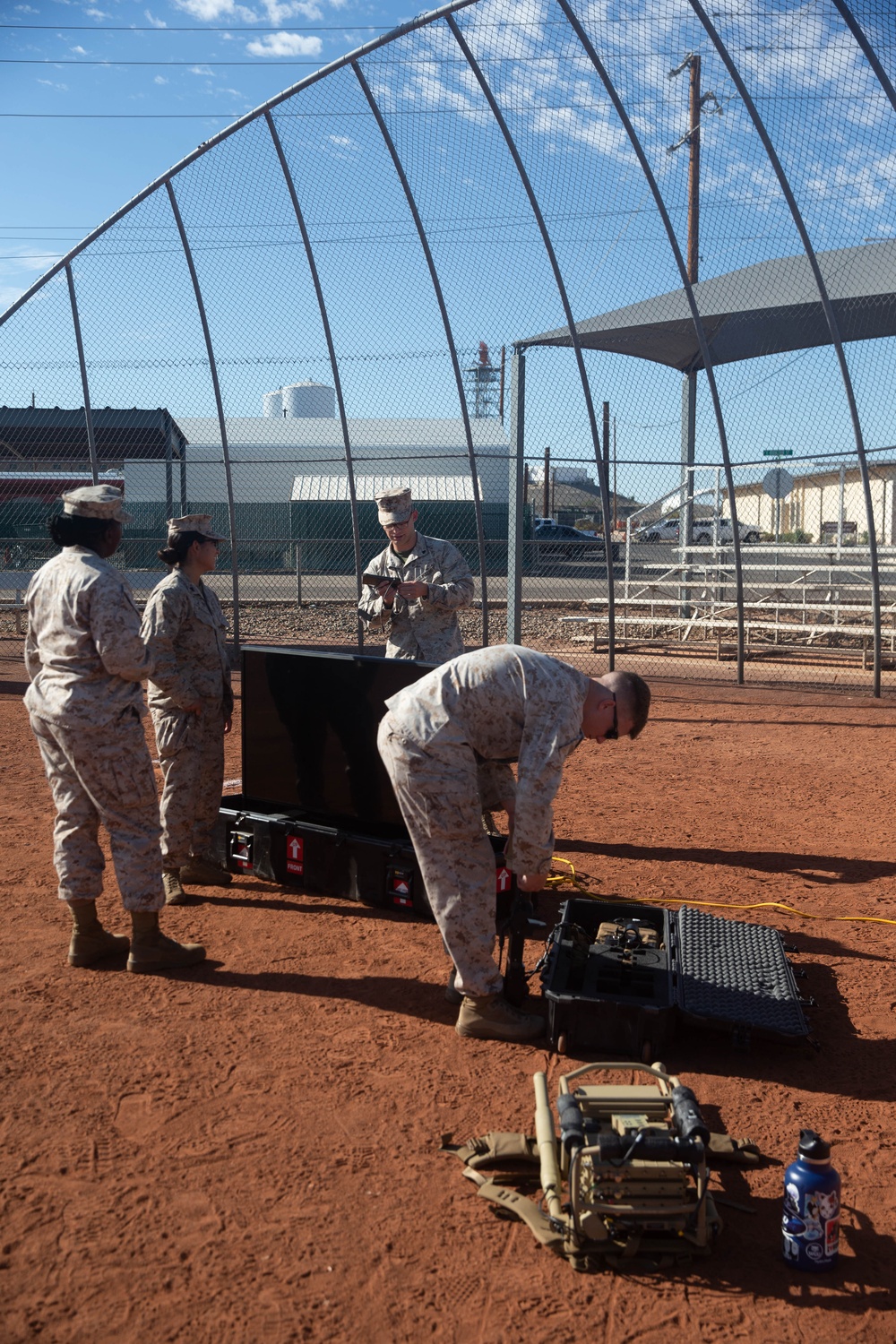 Spectrum warfare Marines test capabilities during WTI 1-24