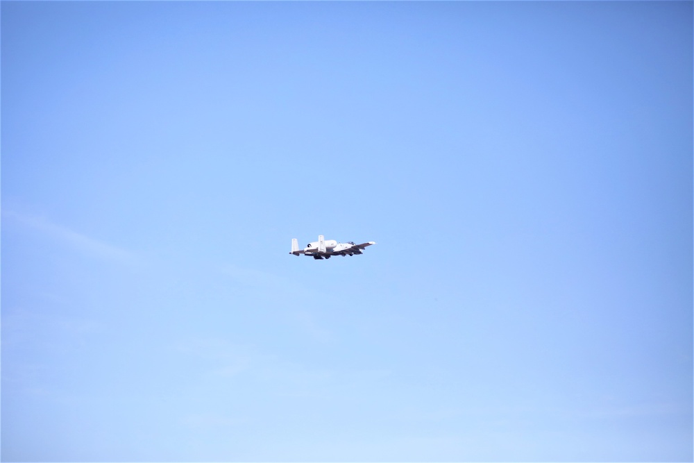 Air Force A-10s hold September 2023 training at Fort McCoy