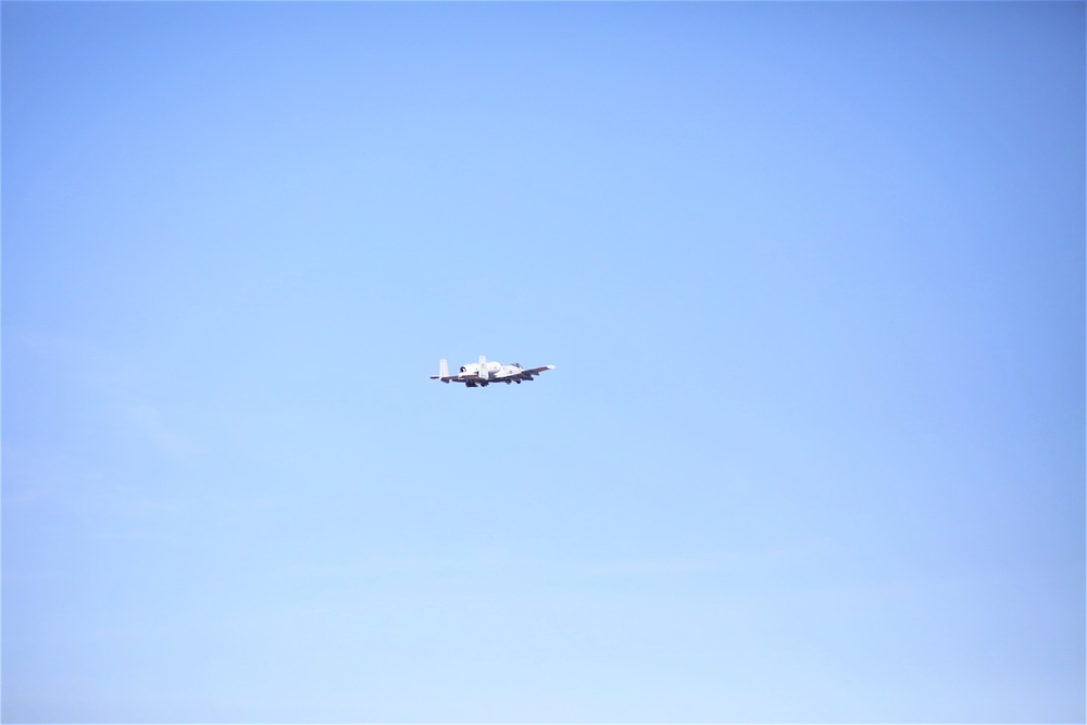 Air Force A-10s hold September 2023 training at Fort McCoy