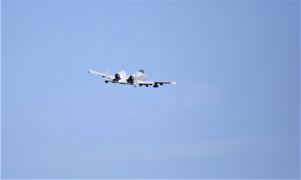 Air Force A-10s hold September 2023 training at Fort McCoy