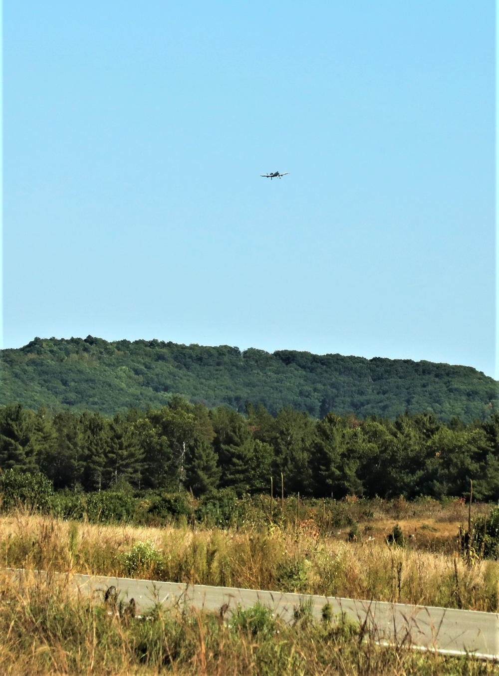 Air Force A-10s hold September 2023 training at Fort McCoy