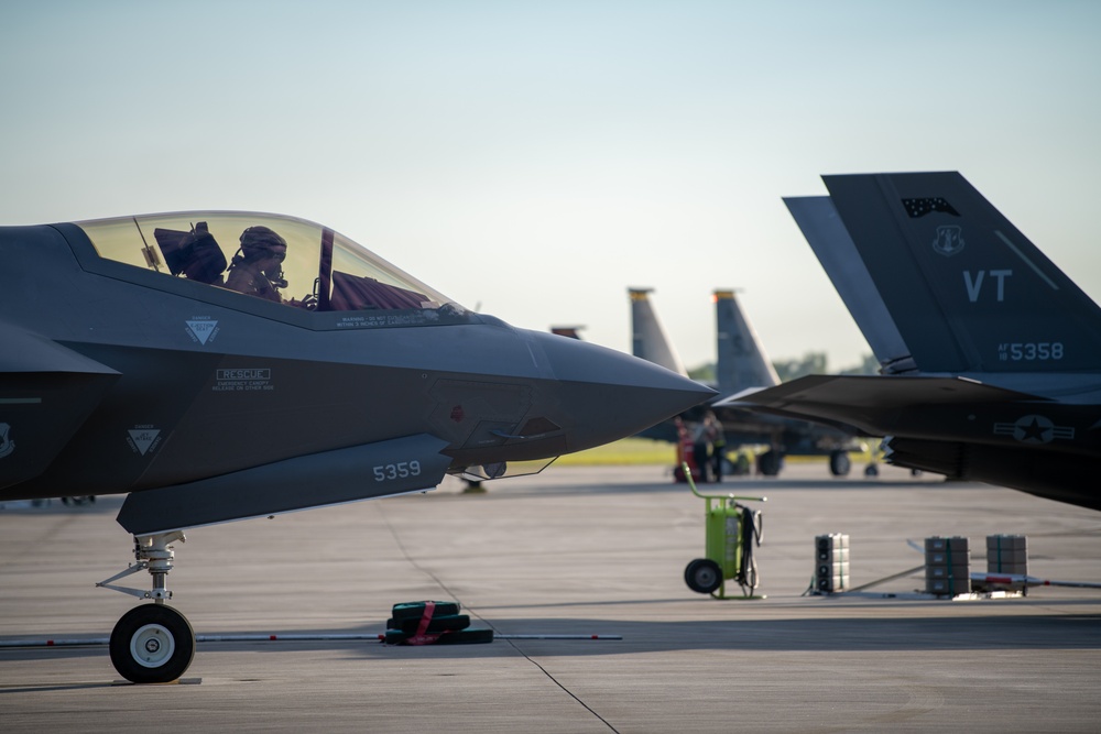 Back with a Bang: Vermont F-35s to the Forefront at William Tell