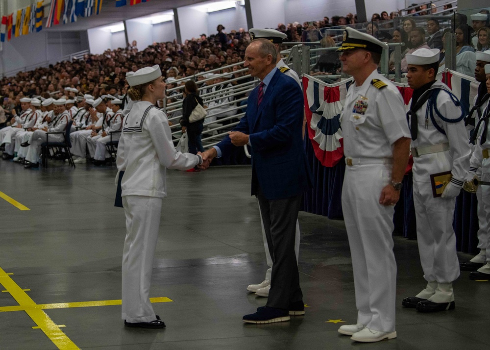 Recruit Training Command Pass-in-Review Award Winners